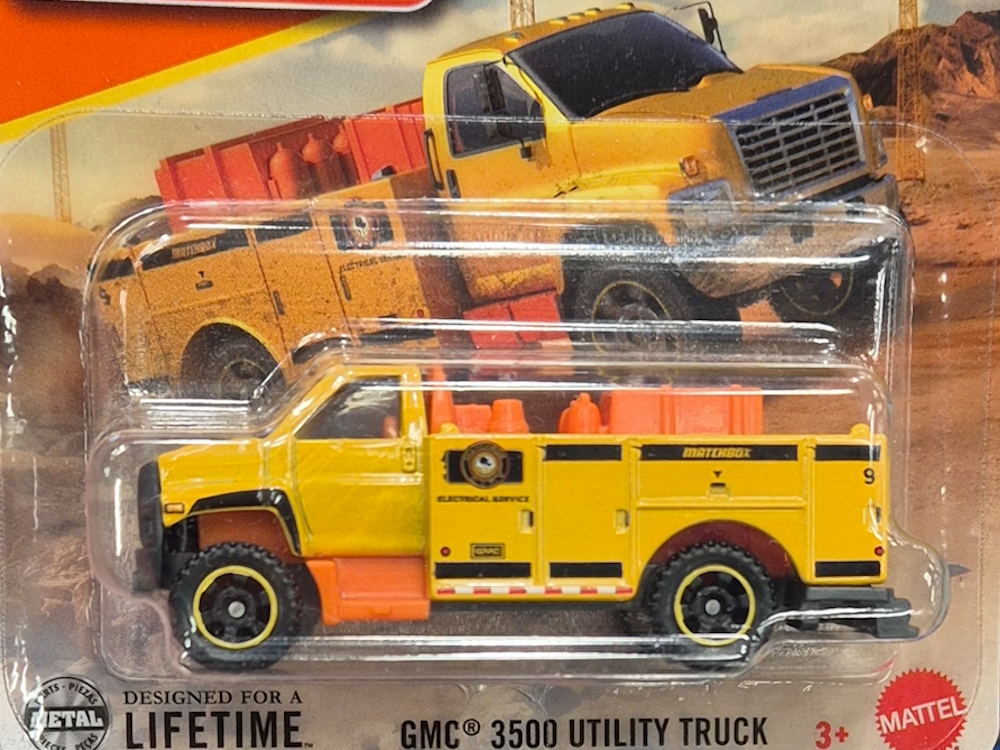 Hot Wheels - GMC 3500 Utility Truck -