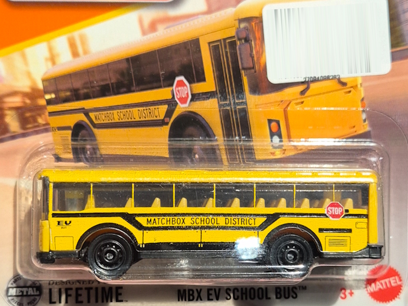 Hot Wheels - MBX EV School Bus -
