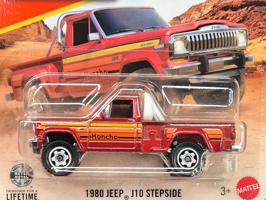 Hot Wheels - 1980 Jeep J10 Stepside -