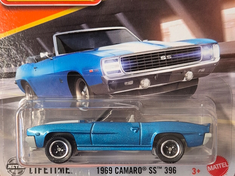 Hot Wheels - 1969 Camaro SS-396 -