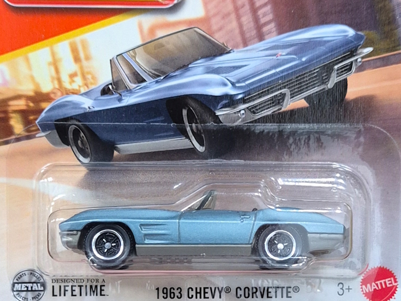 Hot Wheels - 1963 Chevy Corvette -