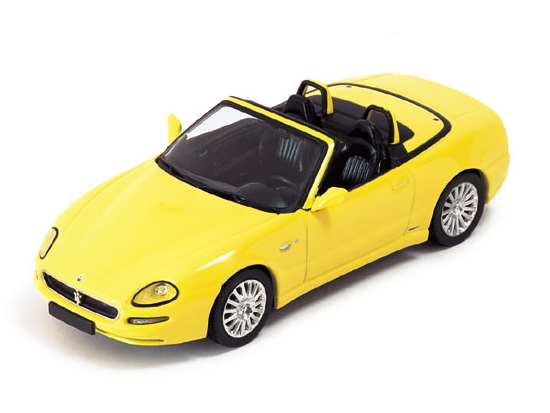 Hot Wheels - Maserati Spyder Cambiocorsa 2002 Giallo Granturismo -