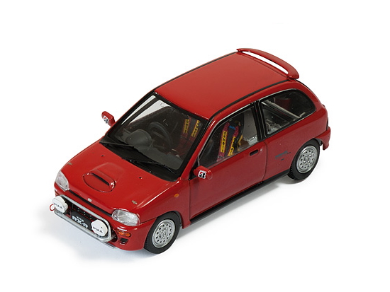 Hot Wheels - Subaru Vivio RX-R 1993 Test Car "Ready for Race" - Red -