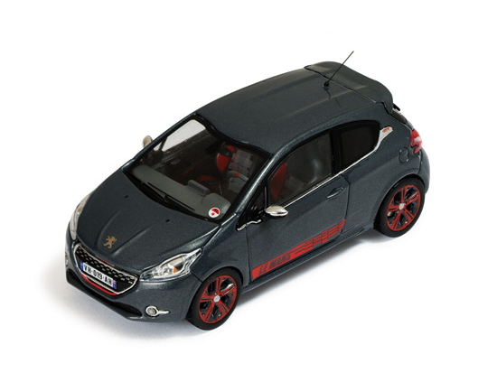 Hot Wheels - Peugeot 208 GTI 2013 Metallic Grey (Le Mans Edition)  - 