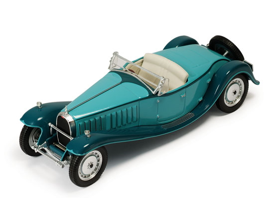 Hot Wheels - Bugatti Royale Type 41 Cabriolet Esders 1927 2 Tones Turquoise -
