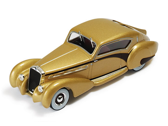 Hot Wheels - Delage D8 120 Letourneur & Marchand 1939 Gold -