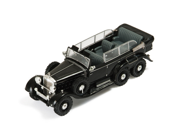 Hot Wheels - Mercedes W31 Type G4 Six-Wheeler 1938 Black -