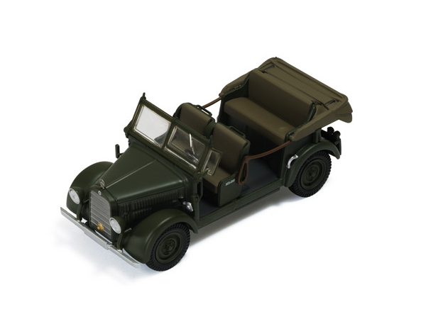 Hot Wheels - Mercedes-Benz 200V G5 (W152) 1938 Gebirgstruppen-Ausfuhrung -