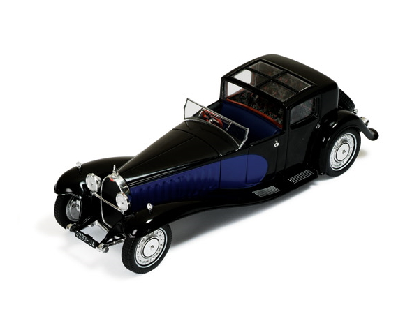 Hot Wheels - Bugatti Type 41 Royale 1928 Black & Dark Blue -