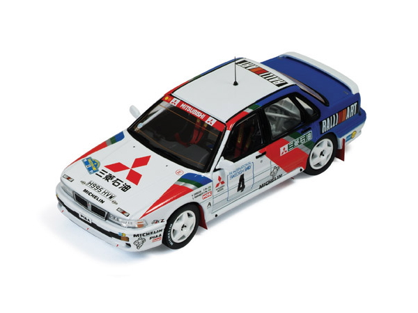 Hot Wheels - Mitsubishi Galant VR-4 #4 "RALLIART" K.Eriksson-S.Parmander Winner Sweden Rally 1991 -