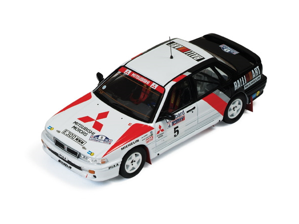Hot Wheels - Mitsubishi Galant VR-4 EVO #5 A.Vatanen-B.Belglund RAC 1988  - 