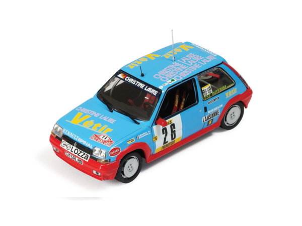 Hot Wheels - Renault 5 GT Turbo #26 D.Grateloup-E.Mauffrey Rally Monte Carlo 1988 -