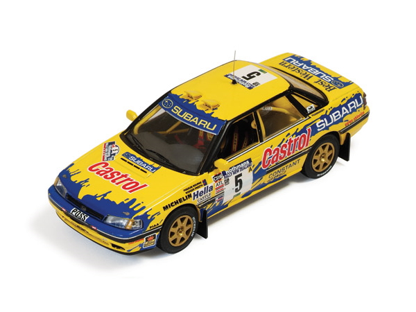 Hot Wheels - Subaru Legacy RS #5 "Yellow" Possum Bourne-R.Freeth Rally New Zealand 1992 -