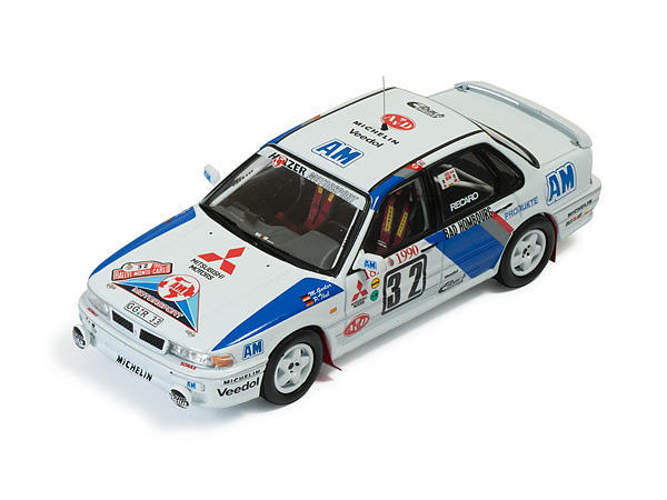 Hot Wheels - Mitsubishi Galant VR-4 EVO #32 M.Gerber-P.Thul Rally Monte Carlo 1990 -