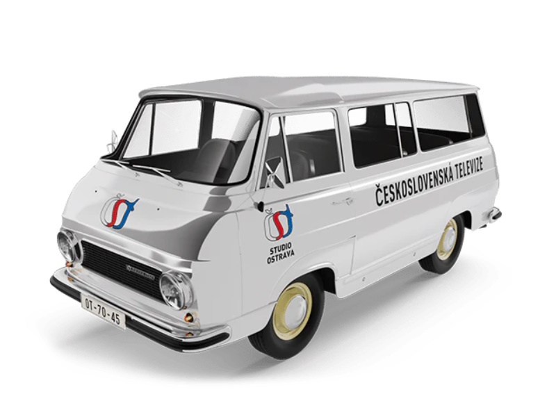 Hot Wheels - Škoda 1203 – Československá televize -