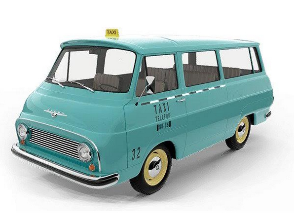 Hot Wheels - Škoda 1203 – TAXI -