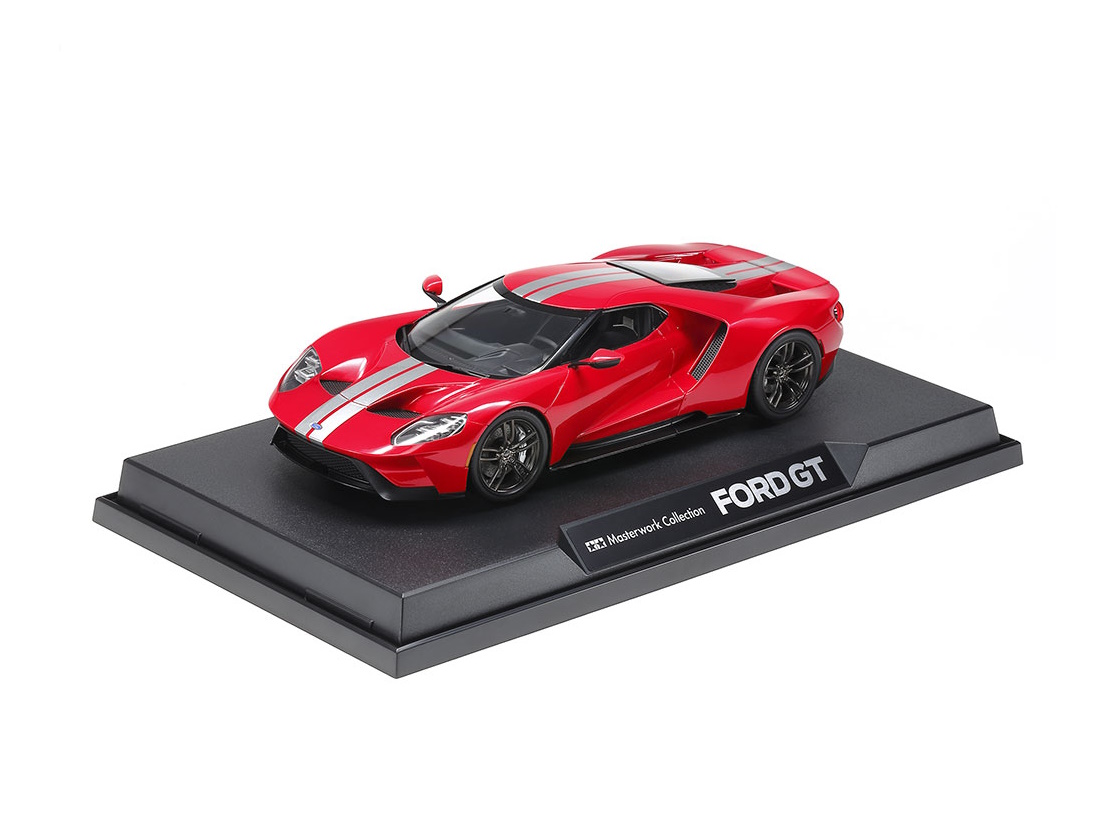 Hot Wheels - SCALE FORD GT (RED) (FINISHED MODEL) -