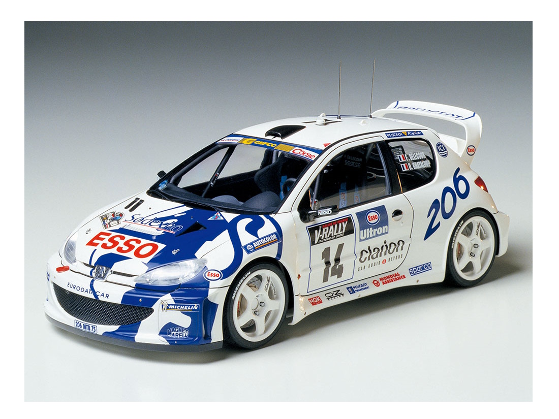 Hot Wheels - PEUGEOT 206 WRC -
