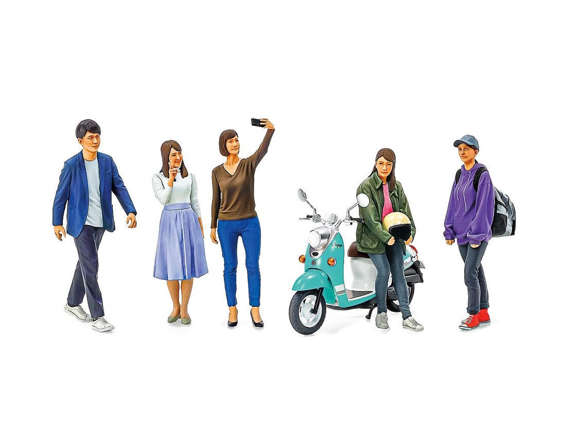 Hot Wheels - CAMPUS FRIENDS SET II - 