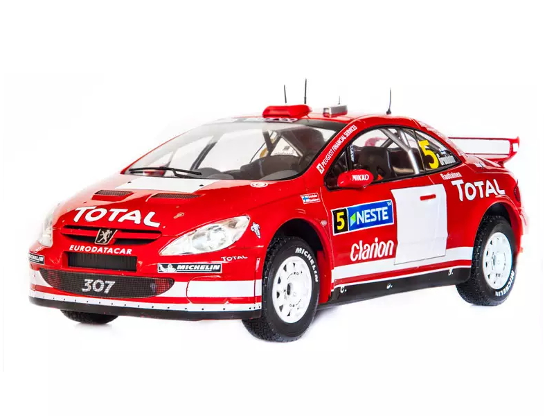 Hot Wheels - Peugeot 307 WRC - 2004 - M. Grönholm -