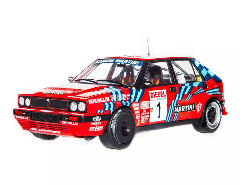 Hot Wheels - Lancia Delta Integrale 16V - 1989 - M. Biasion  - 