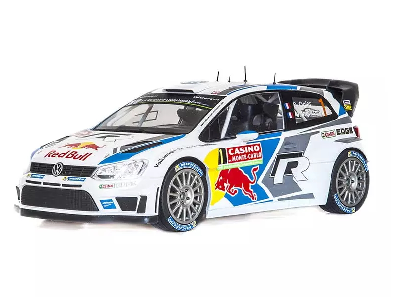 Hot Wheels - VOLKSWAGEN POLO R WRC - 2014 - S. OGIER -