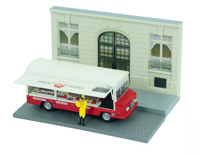 Hot Wheels - Sovam Etalmobil - Diorama le vendeur ambulant - 