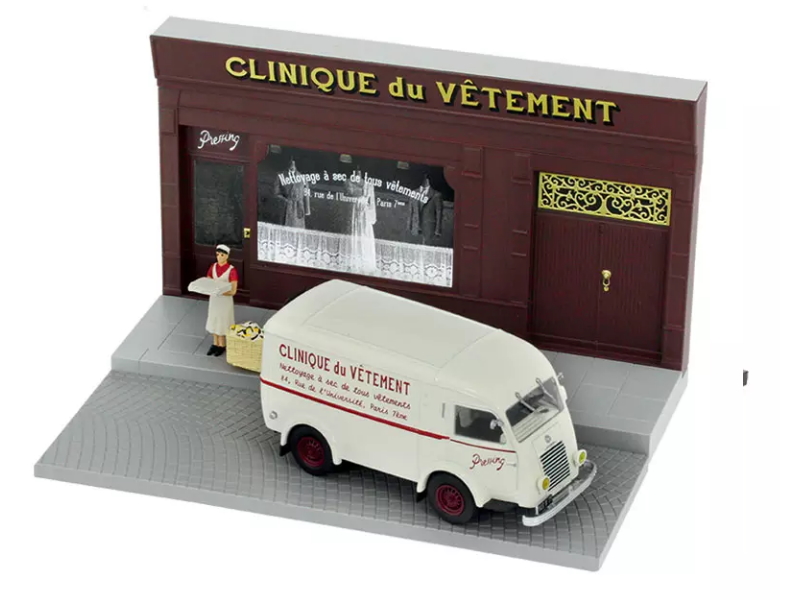 Hot Wheels - Renault 206E - Diorama la blanchisseuse -