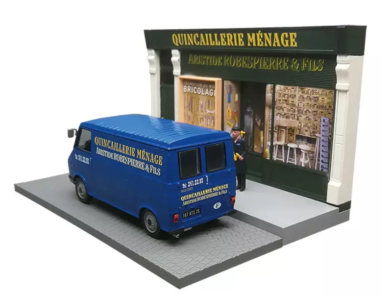 Hot Wheels - Citroën C35 - Diorama Le Quincailler -