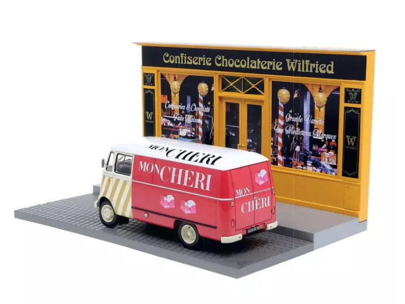Hot Wheels - Mercedes L319 - Diorama la confiserie -