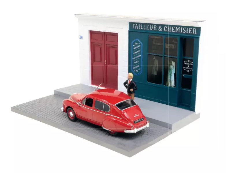 Hot Wheels - Hotchkiss Grégoire - Diorama Le tailleur -