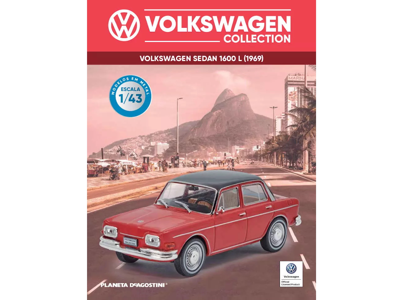 Hot Wheels - VOLKSWAGEN SEDAN 1600 L (1969) -