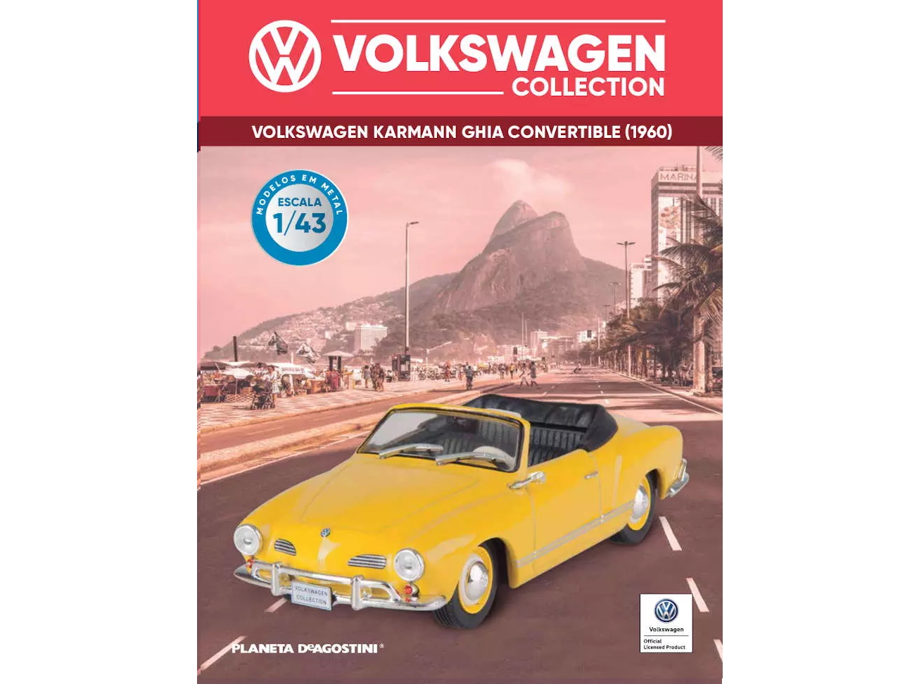 Hot Wheels - VOLKSWAGEN KARMANN GHIA CONVERSÍVEL (1960) -