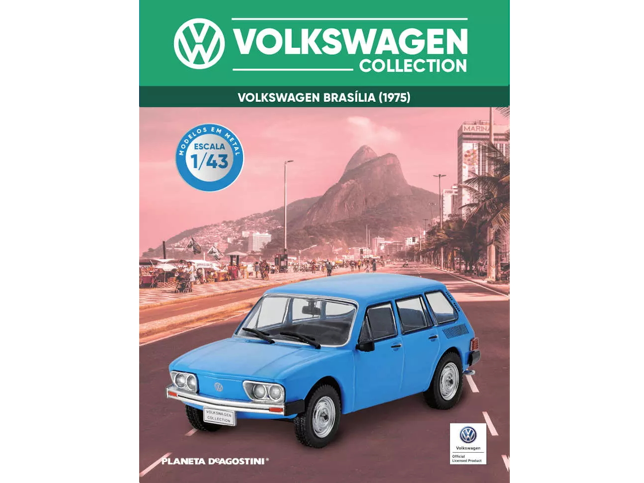 Hot Wheels - VOLKSWAGEN BRASÍLIA 4P (1975) -
