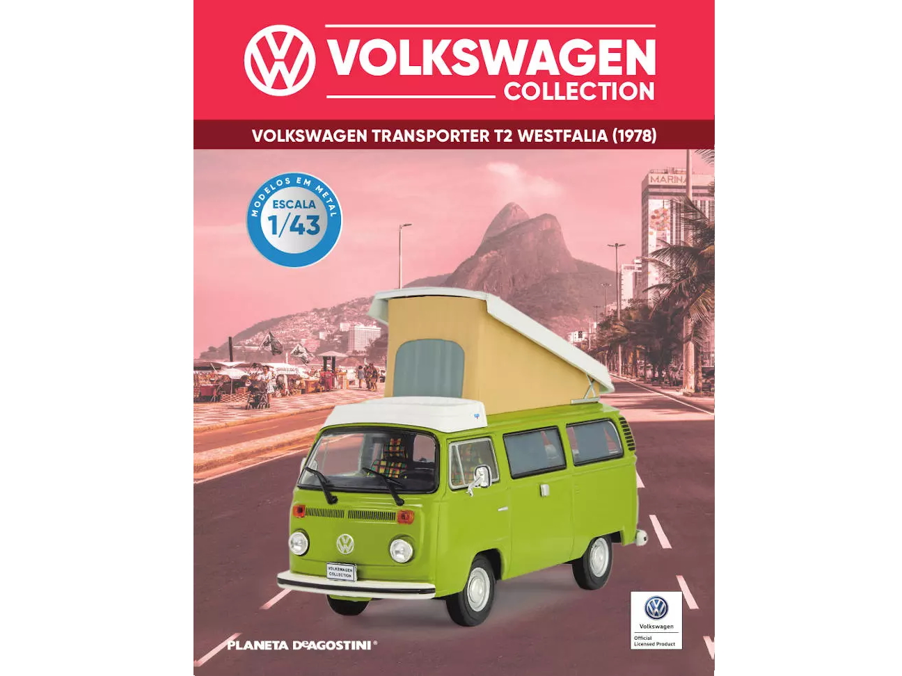 Hot Wheels - VOLKSWAGEN TRANSPORTER T2 WESTFALIA (1978) -