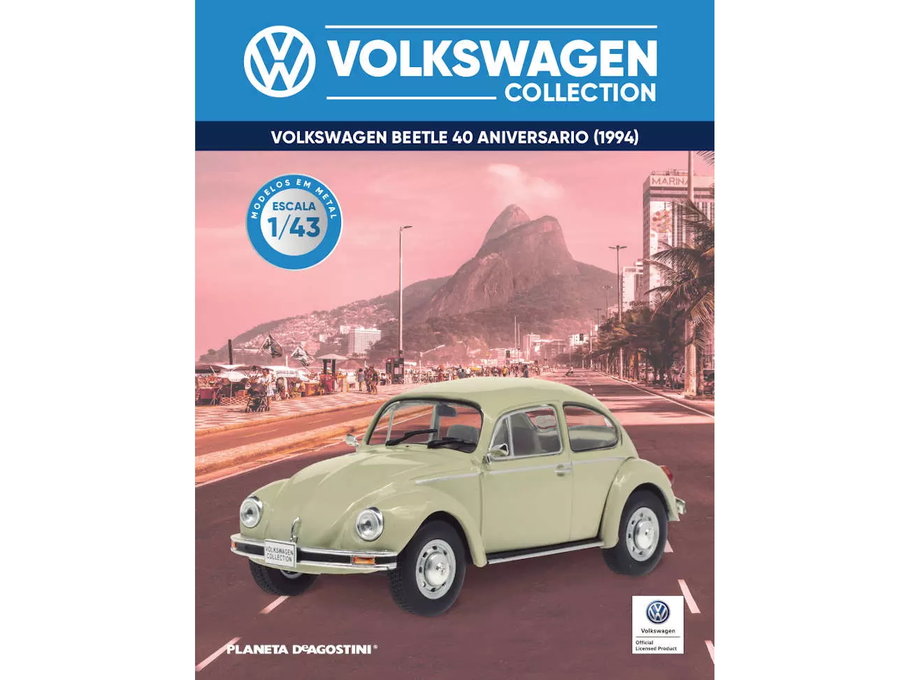 Hot Wheels - VOLKSWAGEN BEETLE 40 ANIVERSARIO (1994) - 